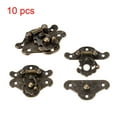 thumbnail image 4 of Uxcell Wood Case Chest Box Rectangle Clasp Closure Hasp Latches Bronze Tone 38 x 30mm 10 Sets, 4 of 4