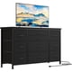 thumbnail image 1 of 55 pulgada cómoda y mesa de TV con built - in estación de carga, 1 of 7