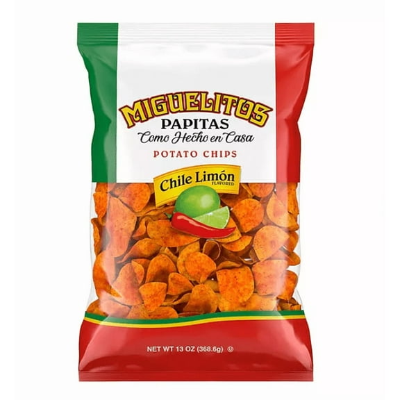 Miguelitos Chile Limon Flavored Potato Chips, 13 oz.