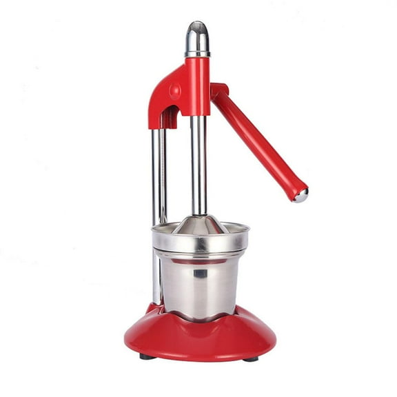 Cast Iron Juicer Hand Press,Heavy-Duty Stainless Steel Manual Juicer Fruit Squeezer,Orange Juice Press for Lemon Pomegranate Lime Citrus,Easy to Use