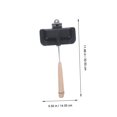 thumbnail image 3 of FUTUREORYY Nonstick Sandwich Frying Pan Aluminum Rectangular for Heat Retention Camping 1Set, 3 of 5