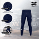 thumbnail image 4 of ZAPARI Licra Deportiva Larga Interior, Mallas Deportivas para Hombre. Leggins de Compresión y Secado azul marino S, 4 of 6
