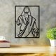 thumbnail image 5 of Ruifaya Arte de pared Cara de Cristo Decoración religiosa Letrero para el hogar y la oficina Regalo/, 5 of 6