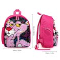 thumbnail image 2 of Pink Panther Backpack, Lightweight School Bag, Durable Casual Daypack, 12.6x9.4x5.9 Inch, 2 of 6