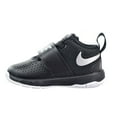 thumbnail image 4 of Nike Team Hustle D 8 Infant/Toddler Shoes Black/White/Metallic Silver 881943-001, 4 of 6