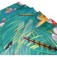 thumbnail image 3 of Coolnut Tropical Floral Dragonflies Bathroom Waterproof Shower Curtain Set Bathtub Curtain with 12 Hooks for Bathroom Decor,Hotel,Room,60x72Inch, 3 of 6