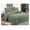 Sage, variant on 3 PCS Squared Stitched Pinsonic Reversible All Season Bedspread Quilt Coverlet Oversized King/Cal-King Size Sage Color