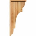 thumbnail image 3 of 6"W x 14"D x 30"H New Brighton Rough Sawn Corbel w/Backplate, Western Red Cedar, 3 of 9