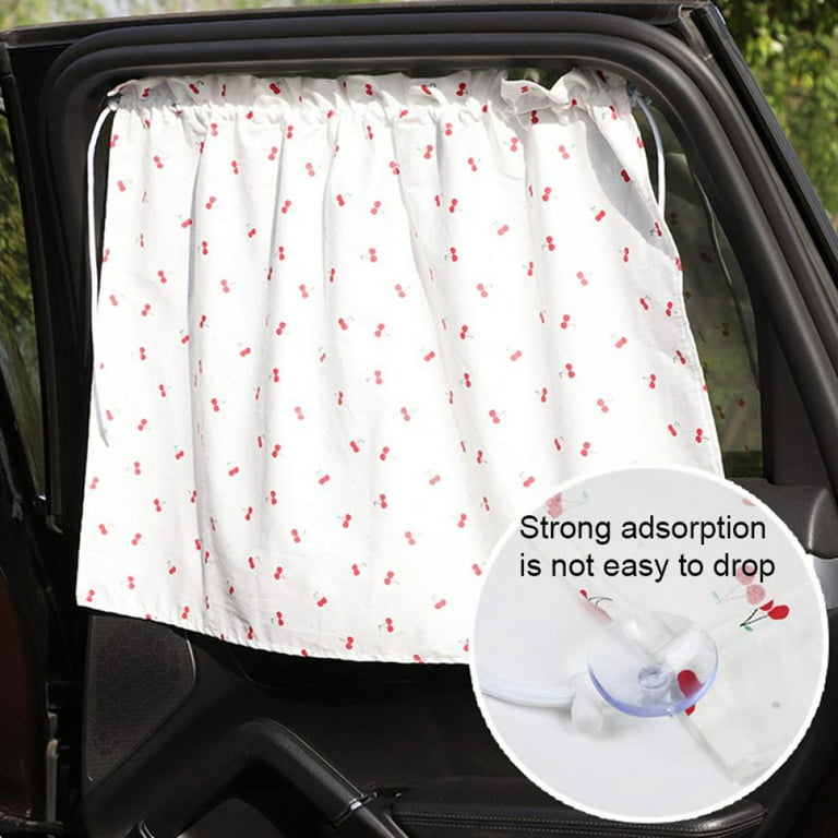 Car Curtains -Car Side Window Sun Shades - Magnetic Privacy Sunshades  Window Curtain Keeps Cooler Screen for Baby Sleeping Cover