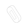 Genuine OE Nissan A/C Refrigerant Line Grommet - 27289-JA02A