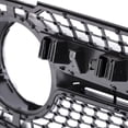 thumbnail image 5 of Partzer Diamond Upper Grille Grill assembly for 2013-2015 Mercedes Benz X204 GLK 250 350 Black, 5 of 5