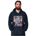 thumbnail image 5 of Smurfs Concert Poster 80s Cartoon Hoodie Sweatshirt Women Men Brisco Brands S, 5 of 6