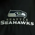 thumbnail image 3 of Men's Dunbrooke Navy Seattle Seahawks Logo Legacy Stadium Full-Zip Jacket, 3 of 4