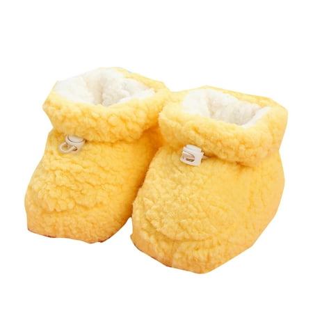 

Toddler Winter Plush Thickened Baby Shoes Soft Sole Warm Girls Socks Cotton Shoes For Babys