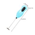 thumbnail image 2 of Wzzjkit Powerful Milk Frother Handheld Foam Maker Mini Whisk Drink Stir for Coffee Cappuccino Coffee Matcha Hot Chocolate, 2 of 5