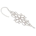 thumbnail image 1 of Boho Style Flower Rhinestone Upper Arm Cuff, Rhinestones Arm Bracelet Jewelry for Women, 1 of 8