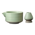 thumbnail image 4 of DOLITY Matcha Bowl and Whisk Rest Fashion Tea Utensils for Desktop Tea Room Kitchen Green, 4 of 9