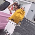 thumbnail image 5 of Canvas Backpack Drawstring Backpack Casual Backpack Drawstring Pocket Bag Fashion Small Bag Travel Day Pack for Women Men, 5 of 7