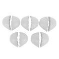 thumbnail image 1 of Pairs Round PU Foam Shoe Pads Thick Soft Half Size Shoe Inserts for Women Men Grey, 1 of 4
