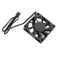 thumbnail image 1 of Ventilador PWM, Negro Silencioso PWM Control Inteligente De Temperatura PBT Ventilador Con Caja De PC Con Doble Rodamiento De Bolas Para Oficina, 1 of 7