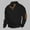 Black, variant on Men's Sweatshirt Outdoor Casual Standing Collar Long-Sleeved Sweater Crewneck Sweatshirts
