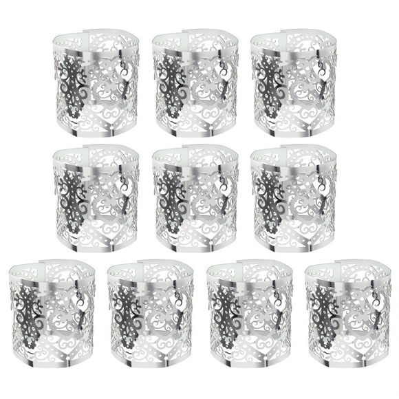 50pcs Hollow Paper Candle Holder Wraps Paper Lamp Enclosures Candle Wraps
