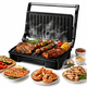 thumbnail image 1 of Sandwichera Parrilla Grill Plancha Antiadherente Sokany SK-223 PARRILLA GRILL, 1 of 7