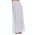 thumbnail image 4 of Women's Shadowline 4711638 38 Inch Long Flare Half Slip (White 2X), 4 of 4