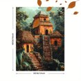 thumbnail image 3 of Jungle Temple Wall Art Canvas Print， Suitable for Living Room，Study， and Hotel Decoration., 3 of 8