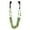 green, variant on Air Yoga Rope Elastic Stretch Band Door Attachment Outdoor Use Safe Comfortable Yoga Belt for Flexibility Training