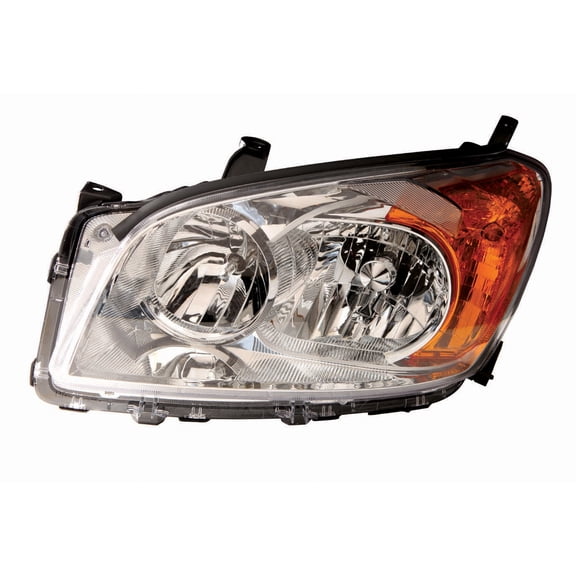 KAI New CAPA Certified Standard Replacement Driver Side Headlight Assembly, Fits 2009-2012 Toyota Rav4