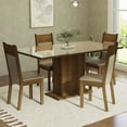 thumbnail image 2 of Juego de Comedor Mesa con Tapa de Vidrio 4 Sillas Greta Madesa, 2 of 7