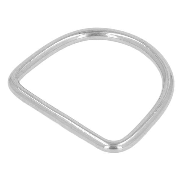Anillos en D de acero inoxidable, 10 hebillas de anillo en D semicirculares, hebilla de anillo en D, salida de alta intensidad