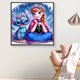 thumbnail image 4 of Pintura de diamante 5D DIY taladro redondo completo princesa Anna decoración del hogar arte 40x40cm, 4 of 9