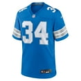 thumbnail image 2 of Men's Nike Alex Anzalone Blue Detroit Lions Game Jersey, 2 of 6