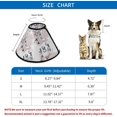 thumbnail image 3 of Floral-Wedding-Design Soft Cat Dog Recovery Collar Adjustable Cat Cone Wound Healing Protective After Surgery for Dog Cone Collar, 3 of 7