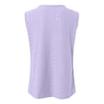 thumbnail image 6 of Hessimy Spaghetti Strap Camisole Tank Tops for Women, Basic Slim-Fit Cotton Cami Undershirts(Purple,M), 6 of 9