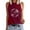 Red, variant on Seductiva Cami Tank Tops for Women Baseball Shirt Women Baseball Mom Tank Tops Graphic Tee Cute Womenorkout T Shirts Casual Summer Sleeveless Vest Sleeveless Basic Cami Top Shirt Womens Summer Tops
