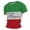 Green, variant on Xdzjlr Men's Tshirt Italian Round Neck Short Sleeved Fashion T Shirts Men,M