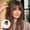 E, variant on CAITS Bangs Hair Clip in Bangs Real Human Hair Wispy Bangs Fringe with Temples Hairpieces for Women Clip on Air Bangs Flat Neat Bangs Hair Extension for Daily Wear