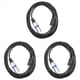 thumbnail image 1 of 3piezas 3.5mm Stereo Jack Plug A 3 Pin XLR Cable Macho Micrófono Grabación de Audio, 1 of 8