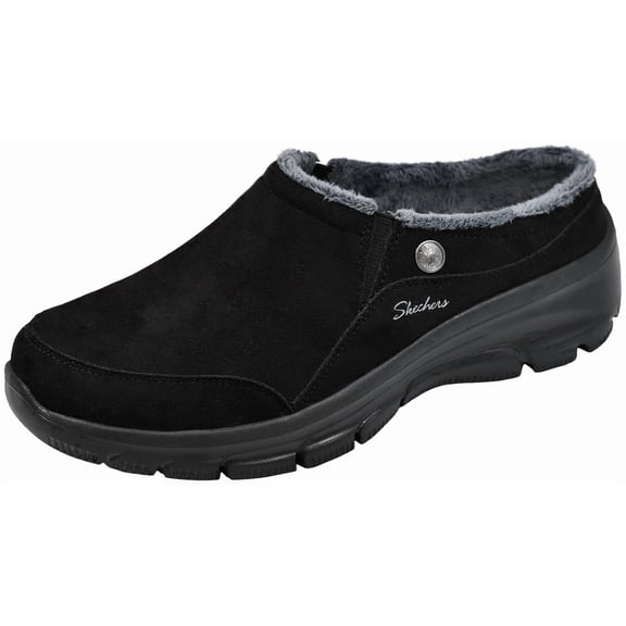 Skechers Easy Going Latte Mule, Casual Comfort Womens Slip on Shoes
