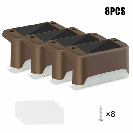 

Outdoor Solar LED Deck Lights Waterproof Lamp for Garden Patio Pathway Stairs Step Fence
