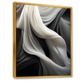 thumbnail image 2 of Designart "Soothing Shadows Grey Tranquility III" Abstract Framed Wall Art - Modern Grey Abstract Collages Living Room Framed Canvas Art, 2 of 6