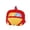 czb# Red235, variant on CUZIBR Toddler Boys Backpack Cute 3D Cartoon Car Shape Double Zippers Top Carry Handle Lightweight Mini Daypack Preschool Kids School Bag