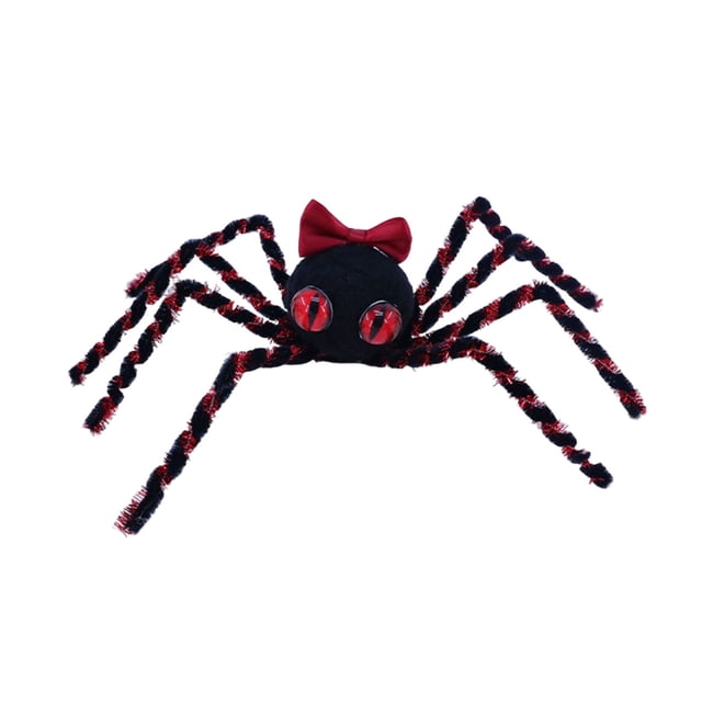 Xihbxyly Decoración de Araña de Halloween, Formas Únicas, Fácil de Colocar, Diseño Versátil, Ideal para Juegos de Fiesta, Material Duradero, Colores Vibrantes, Ideal para Fiestas, 1 Juego