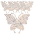 thumbnail image 2 of Bling Butterfly Rhinestone Stickers Adhesive Decor for Car Glass Clothing 5 Pcs Assorted Color, 2 of 9