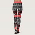 thumbnail image 4 of Pantalones Casuales Con Estampado Navideño Para Mujer Pantalones Largos Sueltos de Cintura Media Pantalones de Yoga Odeerbi ODB-6, 4 of 6