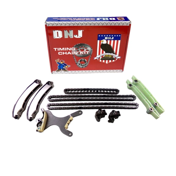 DNJ TK1102 Timing Chain Kit Fits Cars & Trucks 07-13 Chrysler Dodge Jeep Ram 4.7L V8 SOHC 16V