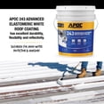 thumbnail image 5 of APOC Gloss White Acrylic Roof Coating 4.75 gal, 5 of 8